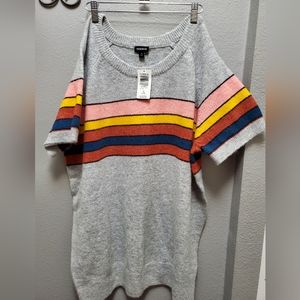 Torrid Raglan Short sleeve sweater
